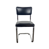 Chrome chair black