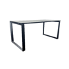 Glass desk black