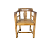 Heavy solid wood chair