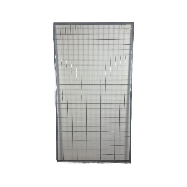 Metal wall grid