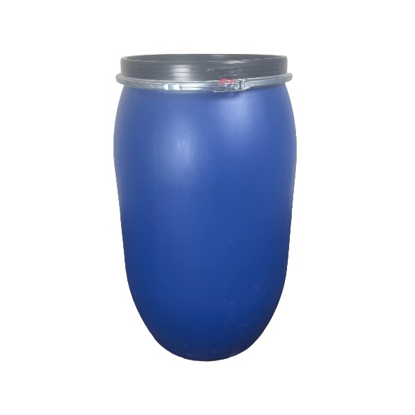 Plastic barrel 220l blue