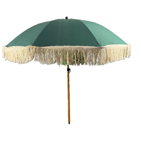 Parasol fringe green