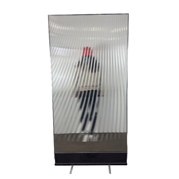 Polycarbonate sheet room divider